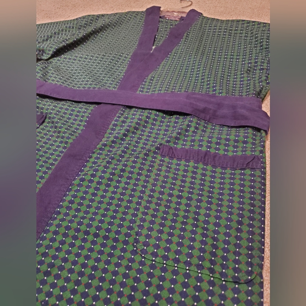 Cotton Lightweight Robe Roundtree & Yorke - Picture 4 of 6
